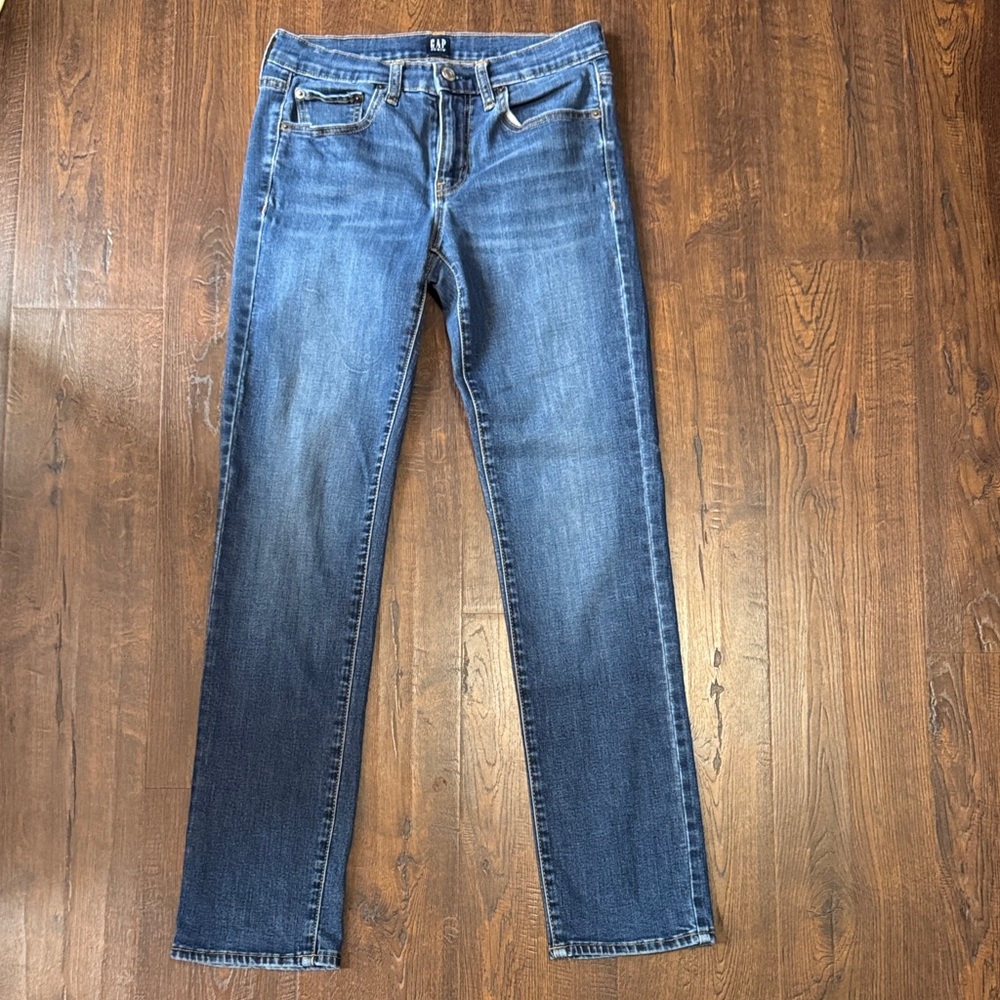 GAP Women's Straight Leg Jeans - Blue